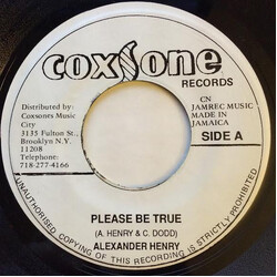 Alexander Henry Please Be True USED VINYL 7INCH 45 RPM REPRESS