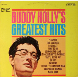 Buddy Holly Buddy Holly's Greatest Hits Vinyl LP USED