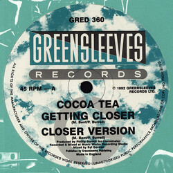 Cocoa Tea Getting Closer Vinyl 12" USED