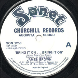 James Brown Bring It On ... Bring It On USED VINYL 7INCH