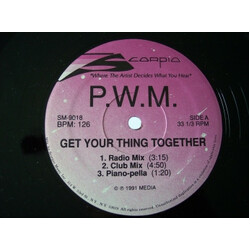 P.W.M. Get Your Thing Together USED VINYL 12INCH
