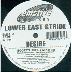 Lower East Stride Desire USED VINYL 12INCH 45 RPM