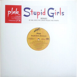 P!nk Stupid Girls (Remixes) USED VINYL 12INCH 33 S RPM PROMO