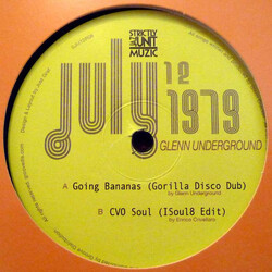 Glenn Underground Going Bananas / CVO Soul USED VINYL 12INCH 45 RPM