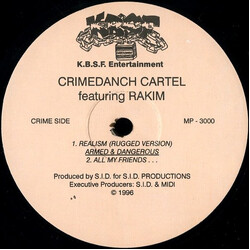 Crimedanch Cartel / Rakim Ruggedis Style / Realism / All My Friends USED VINYL 12INCH
