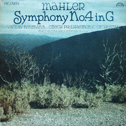 Gustav Mahler / Václav Neumann / The Czech Philharmonic Orchestra / Magdaléna Hajóssyová Symphony No. 4 In G Vinyl LP USED