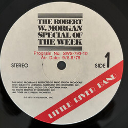 Little River Band The Robert W. Morgan Special Of The Week Vinyl LP USED