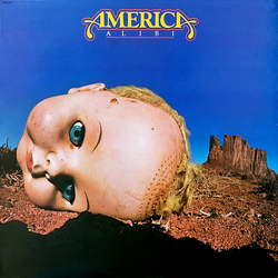 America (2) Alibi Vinyl LP USED