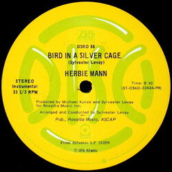 Herbie Mann Bird In A Silver Cage / The Piper USED VINYL 12INCH 33 S RPM PROMO