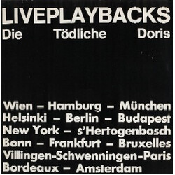 Die Tödliche Doris Liveplaybacks Vinyl LP USED