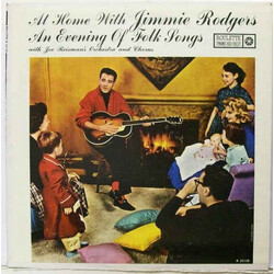 Jimmie Rodgers (2) At Home With Jimmie Rodgers - An Evening Of Folk Songs Vinyl LP USED
