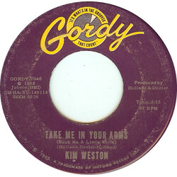 Kim Weston Take Me In Your Arms (Rock Me A Little While) / Don't Compare Me With Her USED VINYL 7INCH SINGLE 45 RPM