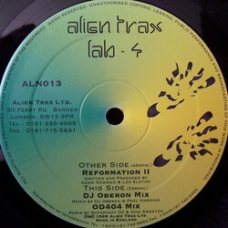 Lab 4 Reformation II USED VINYL 12INCH 45 RPM 33 S RPM