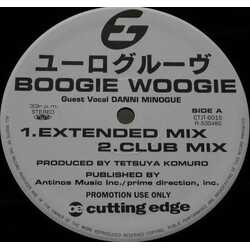 Eurogroove Boogie Woogie USED VINYL 12INCH 33 S RPM PROMO STEREO