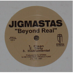 Jigmastas Beyond Real / Dead Man's Walk USED VINYL 12INCH 33 S RPM