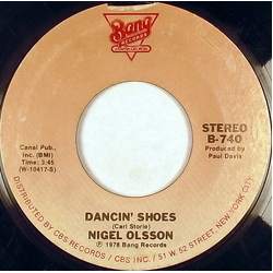Nigel Olsson Dancin' Shoes / Living In A Fantasy Vinyl 7" USED