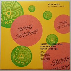 James P. Johnson's Blue Note Jazzmen / Edmond Hall's Swingtet / Benny Morton's All Stars Swing Sessions On Blue Note Vinyl LP USED