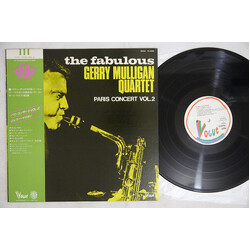 Gerry Mulligan Quartet Paris Concert Vol. 2 Vinyl LP USED