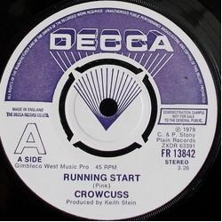 Crowcuss Running Start Vinyl 7" USED