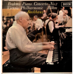 Johannes Brahms / Wilhelm Backhaus / Wiener Philharmoniker / Karl Böhm Piano Concerto No.2 Vinyl LP USED