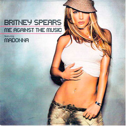 Britney Spears / Madonna Me Against The Music Vinyl 12" USED