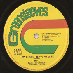 I. Jarzif / Cygnus (4) How Could I Leave My Wife USED VINYL 12INCH 45 RPM SINGLE