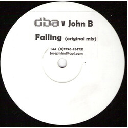 dba / John B Falling USED VINYL 12INCH 45 RPM SINGLE SIDED PROMO WHITE LABEL