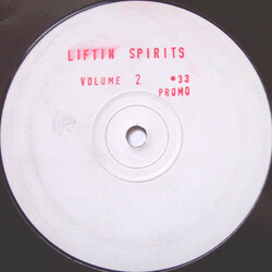 Liftin' Spirits Volume 2 USED VINYL 12INCH WHITE LABEL PROMO 33 S RPM