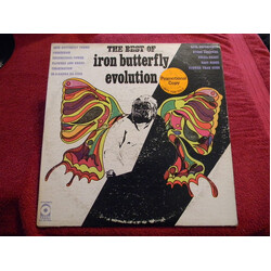 Iron Butterfly The Best Of Iron Butterfly Evolution Vinyl LP USED