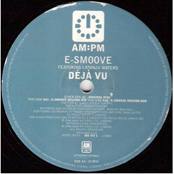 E-Smoove / Latanza Waters Deja Vu (E-Smoove Mixes) USED VINYL 12INCH 33 S RPM SINGLE