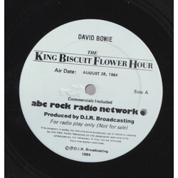 David Bowie The King Biscuit Flower Hour [Airdate: August 28, 1984] Vinyl 2 LP USED