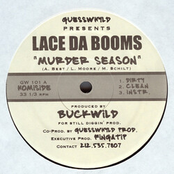 Lace Da Booms Murder Season USED VINYL 12INCH