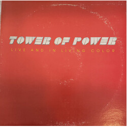 Tower Of Power Live And In Living Color Vinyl LP USED