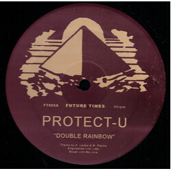 Protect-U Double Rainbow USED VINYL 12INCH 45 RPM