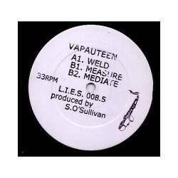 Vapauteen Weld EP USED VINYL 12INCH 33 S RPM LIMITED EDITION WHITE LABEL