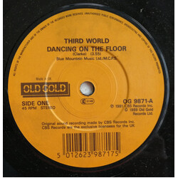 Third World Dancing On The Floor USED VINYL 7INCH 45 RPM SINGLE REISSUE