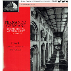 Fernando Germani Fernando Germani, Organ Recital At Selby Abbey, Yorkshire (No. 2) Vinyl LP USED