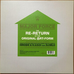 Major Force The Re-Return Of The Original Art-Form USED VINYL 12INCH LIMITED EDITION