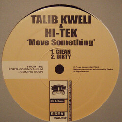 Talib Kweli / Hi-Tek Move Something USED VINYL 12INCH 33 S RPM PROMO