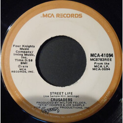 The Crusaders Street Life USED VINYL 7INCH SINGLE