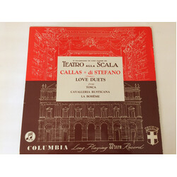 Maria Callas / Giuseppe di Stefano / Orchestra Del Teatro Alla Scala Love Duets Vinyl LP USED