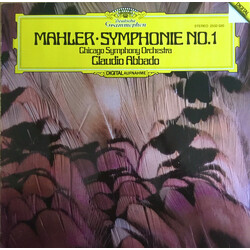 Gustav Mahler / Chicago Symphony Orchestra / Claudio Abbado Symphonie No. 1 Vinyl LP USED