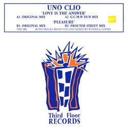 Uno Clio Love Is The Answer / Pleasure USED VINYL 12INCH 33 S RPM