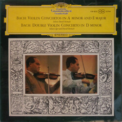 Johann Sebastian Bach / David Oistrach / Igor Oistrach Violin Concertos In A Minor And E Major / Double Violin Concerto In D Minor Vinyl LP USED