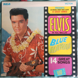 Elvis Presley Blue Hawaii Vinyl LP USED