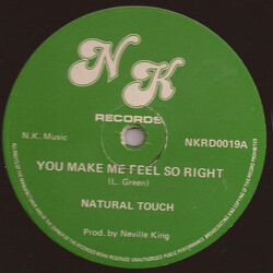 Natural Touch You Make Me Feel So Right USED VINYL 12INCH