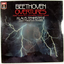 Ludwig van Beethoven / Klaus Tennstedt / London Philharmonic Orchestra Overtures Vinyl LP USED