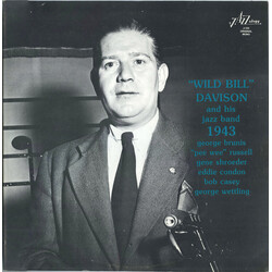 Wild Bill Davison Wild Bill Davison And His Jazz Band 1943 Vinyl LP USED