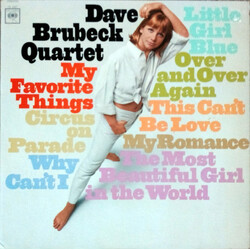 The Dave Brubeck Quartet My Favorite Things Vinyl LP USED