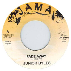 Junior Byles Fade Away USED VINYL 7INCH 45 RPM SINGLE REISSUE